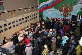 Илья Давиденко поблагодарил жителей Анадыря за высокую активность на выборах Президента РФ