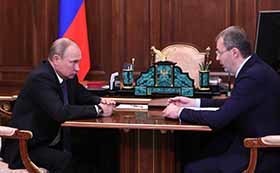 Президент России встретился с губернатором Чукотки