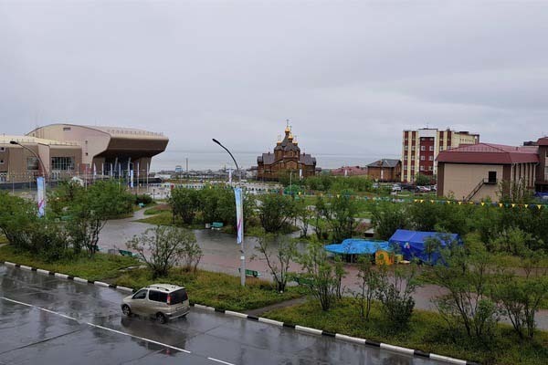 Погода повлияла на День города