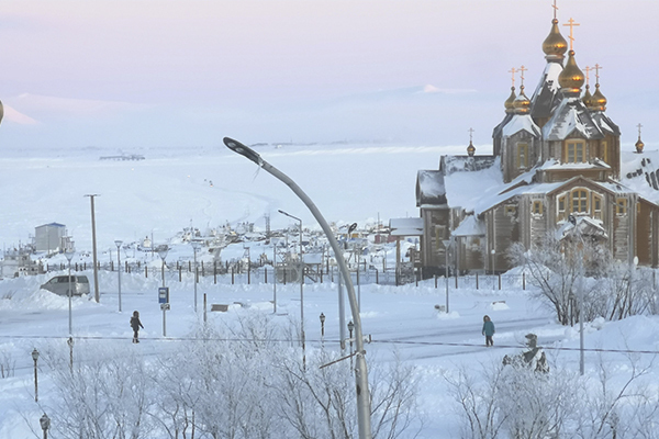 Уличные фонари частично отключили