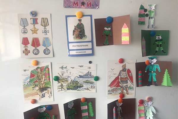 Детский сад «Сказка» поздравляет пограничников с профессиональным праздником