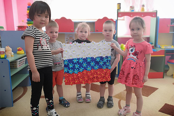 Детский сад «Парус» готовится отметить День России