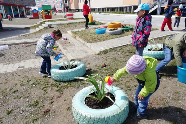 День рождения города отметили в детском саду «Сказка»