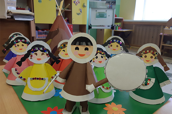 Детский сад «Золотой ключик» готовится отметить День коренных народов мира