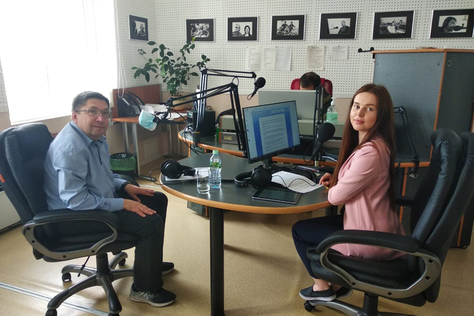 Леонид Николаев стал гостем программы «Город без политики» на радио «Пурга»