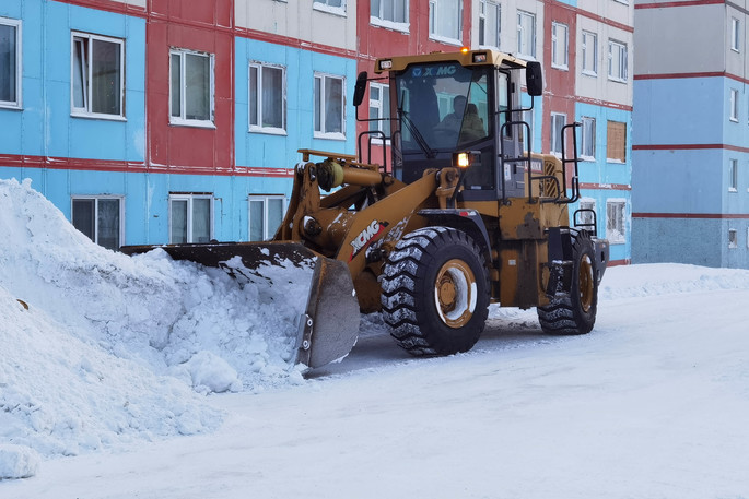 Уборка двора по ул. Берзиня 22 перенесена в связи с неблагоприятными погодными условиями