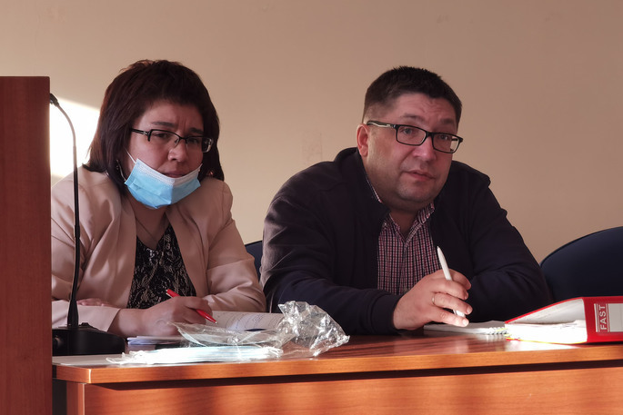 Леонид Николаев встретился с жителями национального села