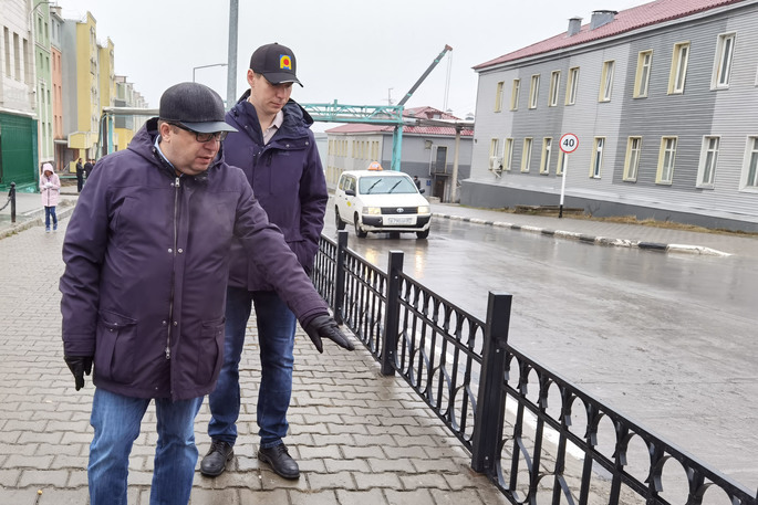 Глава окружного центра провёл мониторинг домов и дворовых территорий