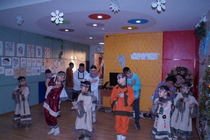 Праздник встречи солнца «Тиркык'эмэт» отметили во Дворце детского творчества
