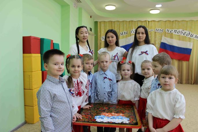 Детский сад «Ладушки» встречает «Крымскую весну»