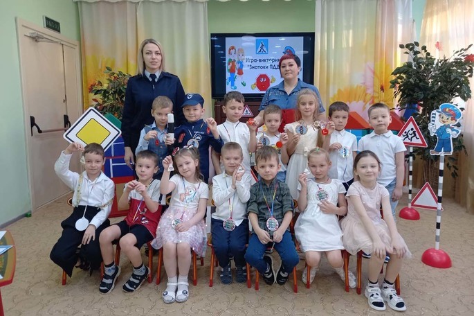 Акция «Засветись!» прошла в детском саду «Ладушки»