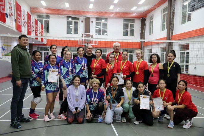 «Северяночка» одержала победу в первенстве Анадыря по волейболу 