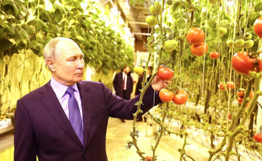 Президент Владимир Путин прилетел на Чукотку