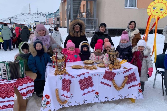 В детских садах Анадыря отметили праздник Масленицы