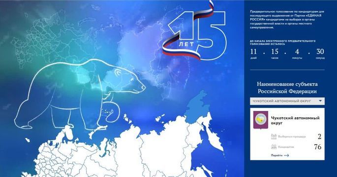 На пост главы Анадыря по итогам праймериз «Единой России» претендуют 9 человек 