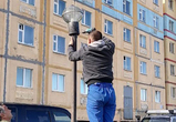 В Анадыре ведутся работы по устранению неполадок в работе уличного освещения